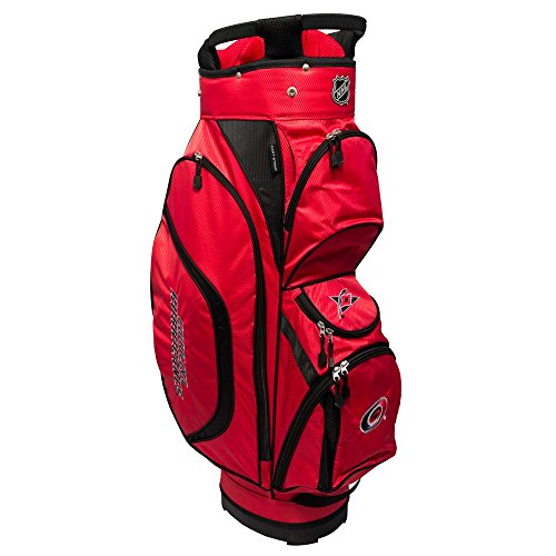 Picture of Team Golf 13462 NHL Carolina Hurricanes Clubhouse Golf Cart Bag