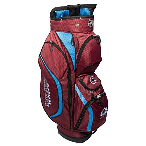 Picture of Team Golf 13662 NHL Colorado Avalanche Clubhouse Golf Cart Bag