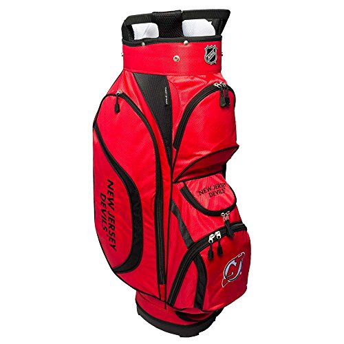 Picture of Team Golf 14662 NHL New Jersey Devils Clubhouse Golf Cart Bag