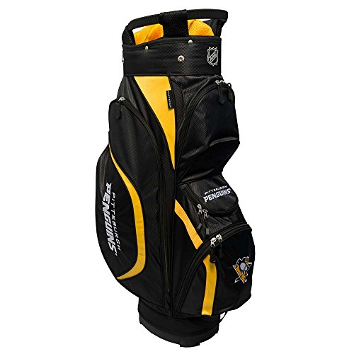 Picture of Team Golf 15262 NHL Pittsburgh Penguins Clubhouse Golf Cart Bag