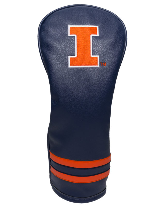 6375566 Illinois Fighting Illini Vintage Fairway Headcover