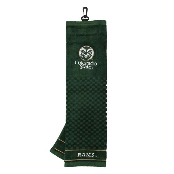 44910 Colorado State University Embroidered Golf Towel
