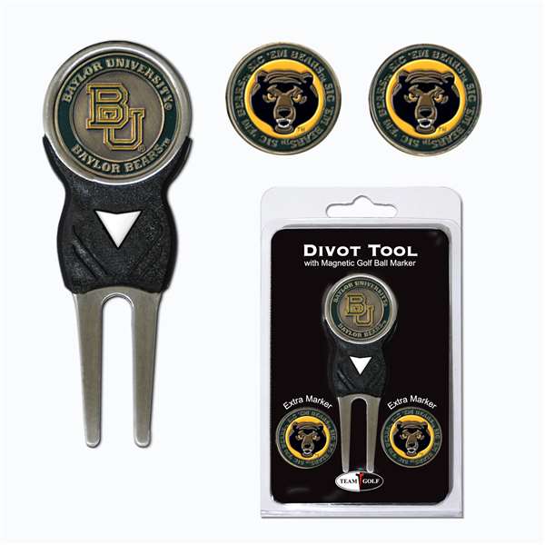 46945 Baylor University Bears Golf Signature Divot Tool, Pack of 3
