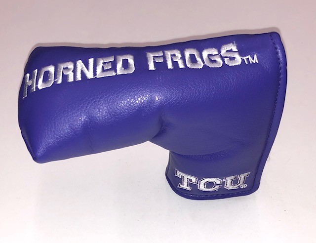 NCAA Texas Christian University Horned Frogs Tour Blade Putter Cover