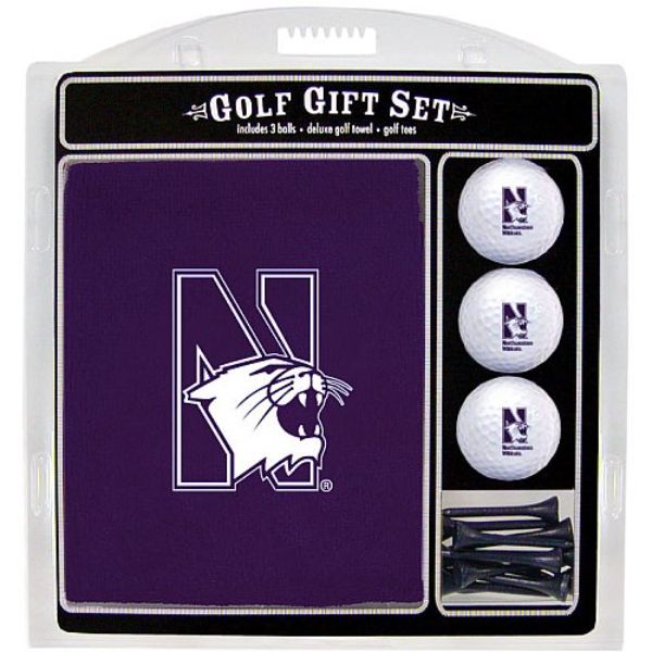 41020 NCAA Northwestern Wildcats Towel Gift Set