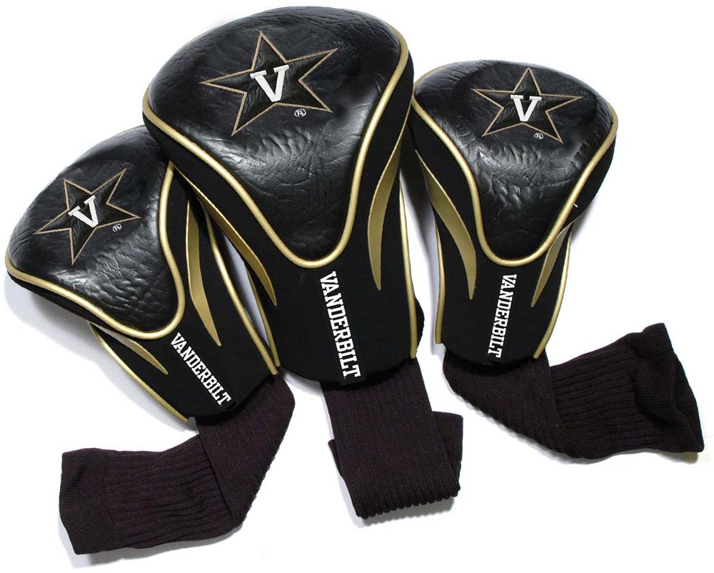 NCAA Vanderbilt Commodores Contour Head Cover Set