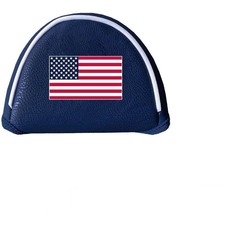USA Flag Mallet Putter Cover, Multi Color