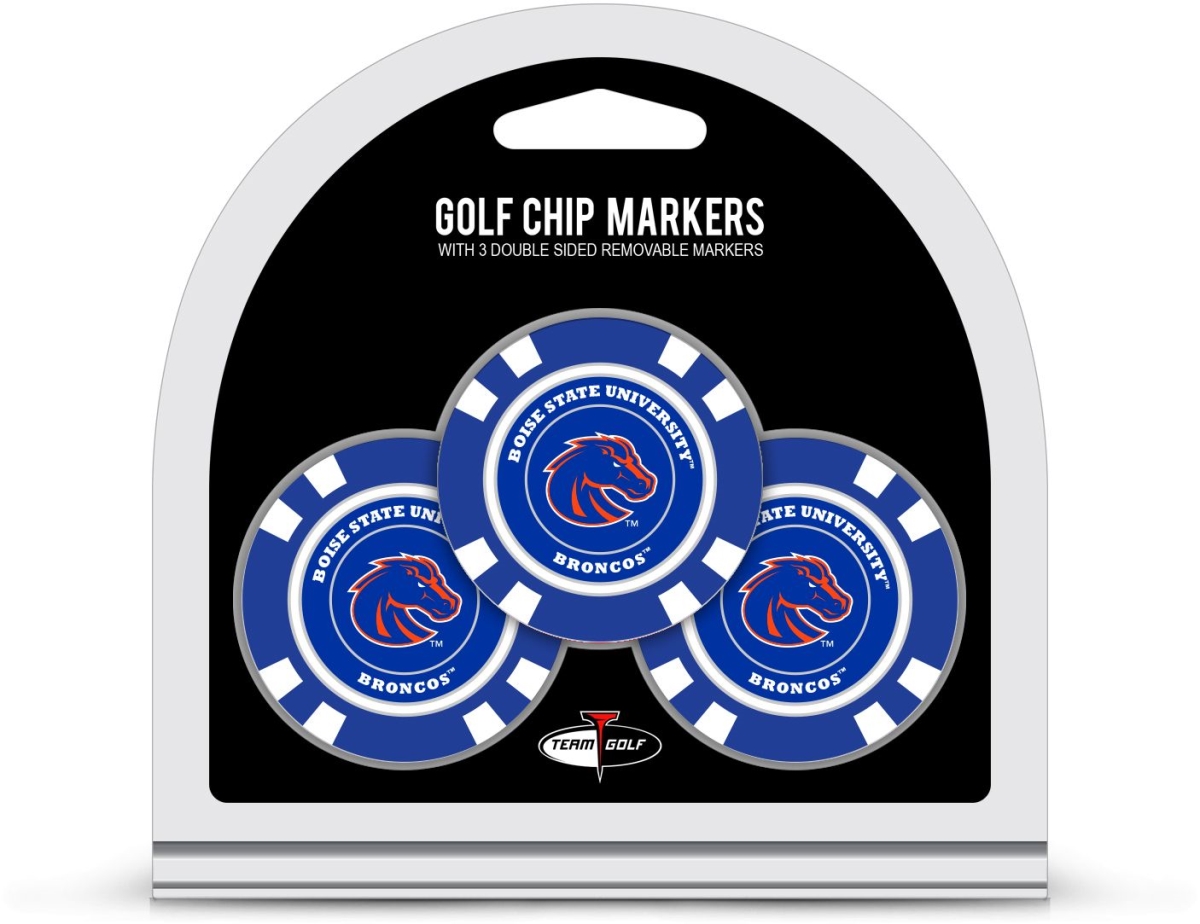 82788 NCAA Boise State Broncos Poker Chips Ball Markers, Grass - One Size