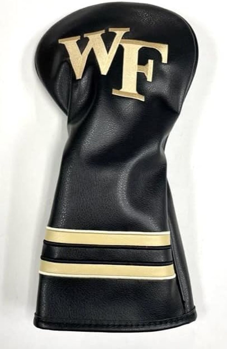 23811 NCAA Wake Forest Demon Deacons Vintage Golf Driver Head Cover