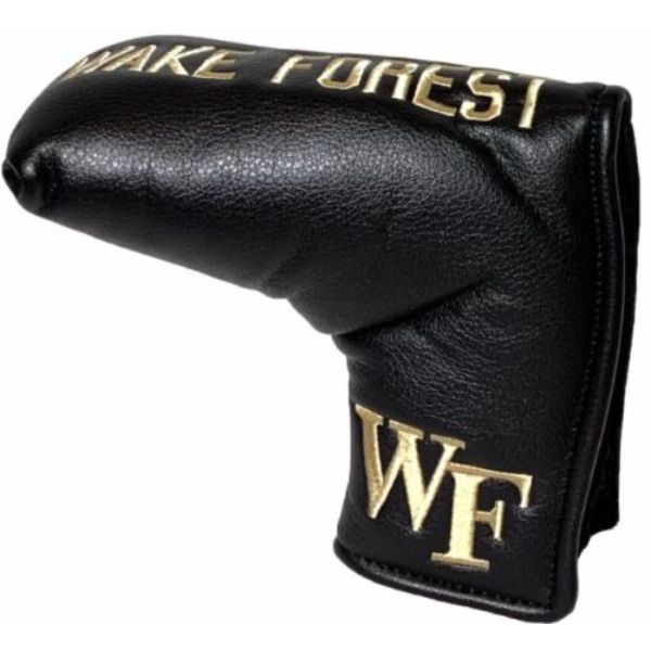 23850 NCAA Wake Forest Demon Deacons Golf Vintage Magnetic Blade Putter Cover