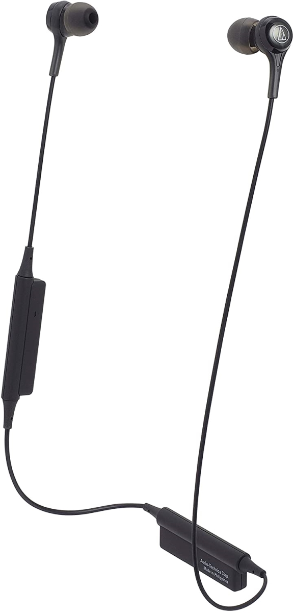 Picture of Audio-Technica AUDIO-TECHNICA-ATH-CK200BTBK-NM Bluetooth Wireless In-Ear Headphone with In-Line Microphone & Control&#44; Black