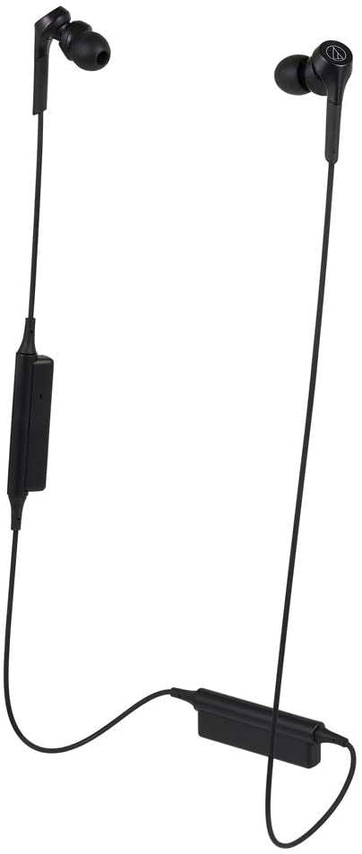 Picture of Audio-Technica AUDIO-TECHNICA-ATH-CKS550XBTBK-NM Solid Bass Bluetooth Wireless In-Ear Headphone&#44; Black