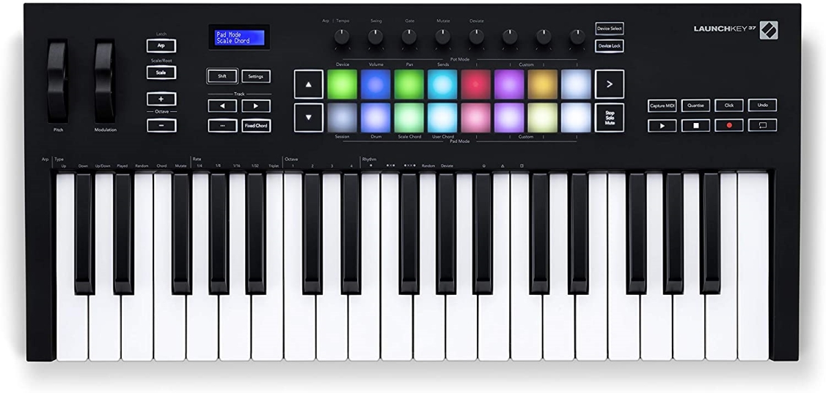Picture of Novation NOVATION-LAUNCHKEY-37-MK3-NM 37 MK3 MIDI Keyboard Controller for Ableton Live