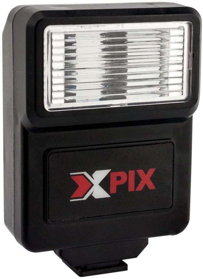Picture of Xpix XPIX-PX-CF1-NM Digital Slave Flash for Digital&#44; SLR & DSLR Mirrorless for Canon Nikon Camera&#44; Black