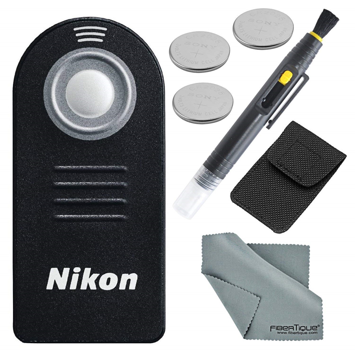 Picture of Nikon NIKON-ML-L3-KIT683-NFBA ML-L3 Infrared Wireless Remote Control Bundle with 3x Spare Battery