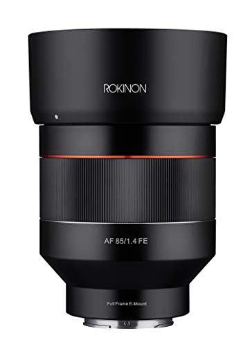 Picture of Rokinon ROKINON-IO85AF-E-NM 85 mm F1.4 Auto Focus Weather Sealed Lens for Sony E-Mount