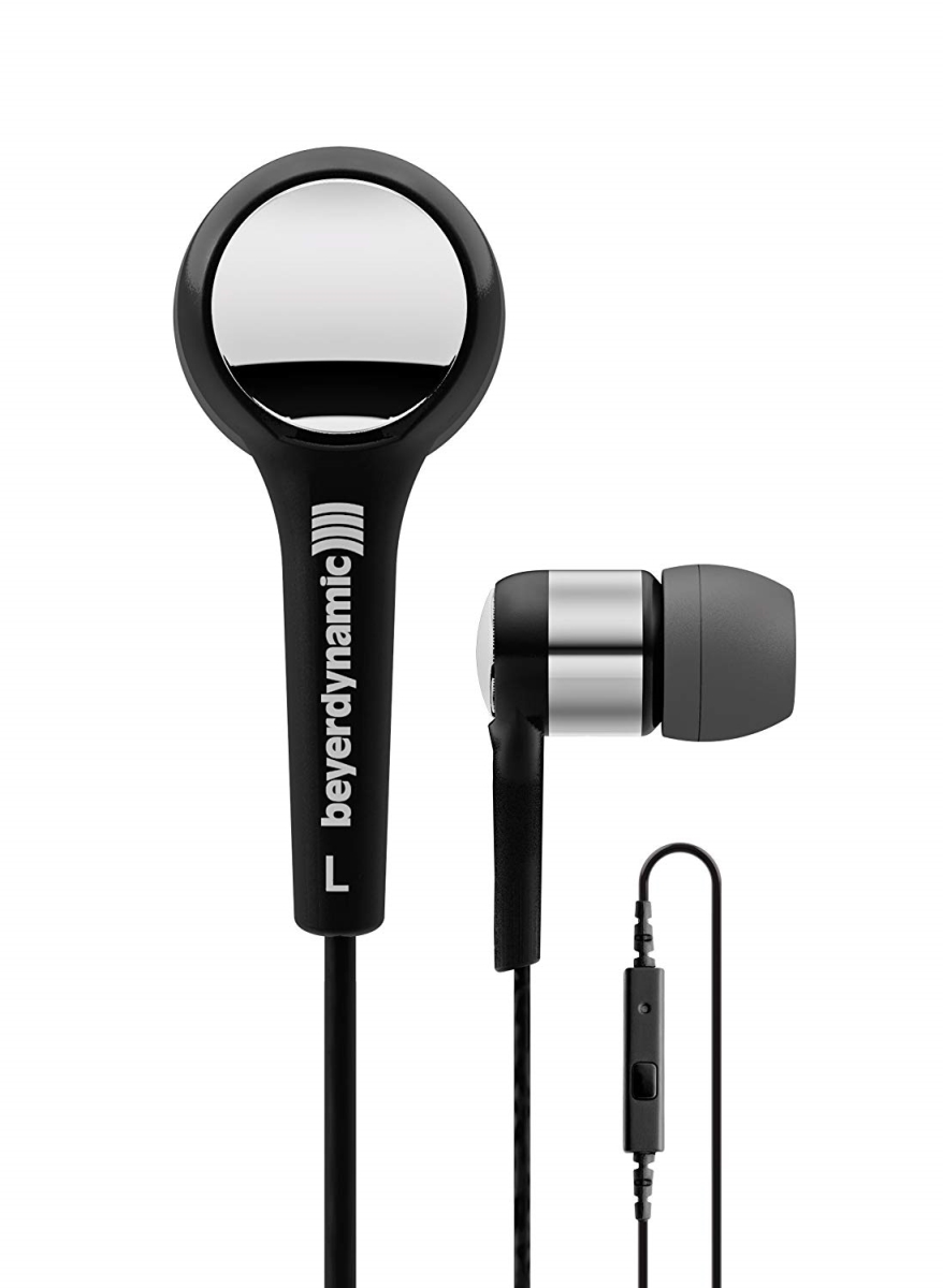 Picture of Beyerdynamic BEYERDYNAMIC-716413-NM MMX 102 iE In-Ear Headphone&#44; Black & Silver