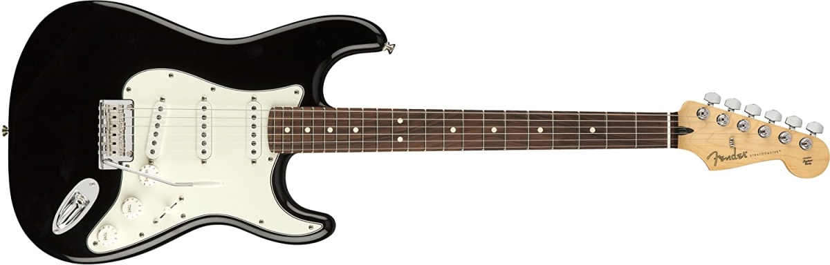 Picture of Fender FENDER-0144503506-NM Pau Ferro Fingerboard Player Stratocaster Electric Guitar&#44; Black