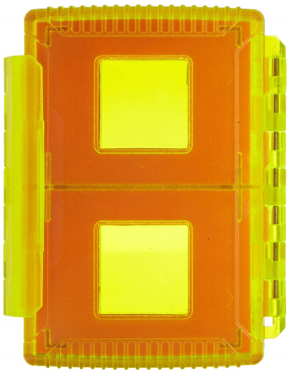 Picture of Gepe GEPE-3863-NM Neon Cardsafe Extreme All-In-One Case for Compact Flash&#44; SD&#44; SM&#44; Memory Stick&#44; Micro SD
