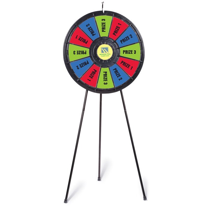 63003L 12 Slot Floor Stand Prize Wheel with Lights -  Games People Play