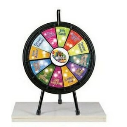 Picture of Games People Play 63007L 12 Slot Mini Prize Wheel with Lights