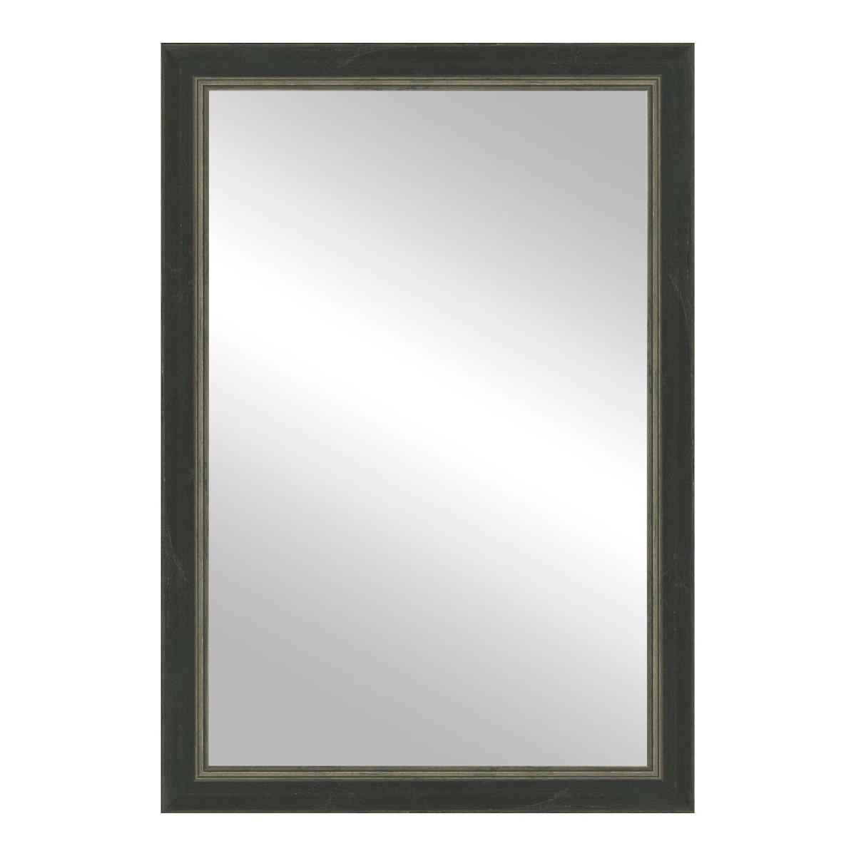 Picture of Timeless Frames 55373 24 x 37 in. Dara Framed Mirror&#44; Black & Silver