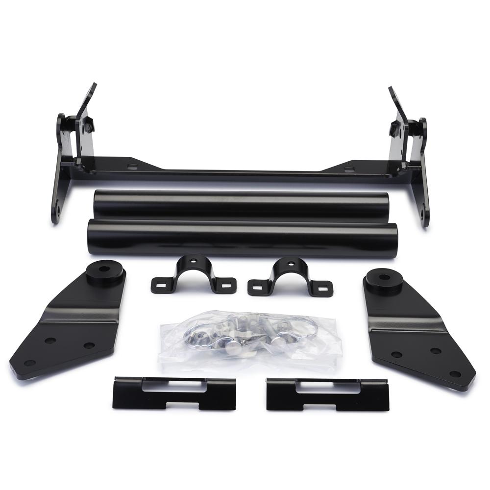 Snow Plow Mount ProVantage Front Kit; Black; Includes Mounting Bracket and Hardware