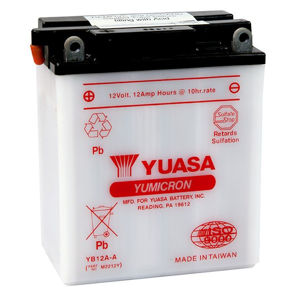 12V YB12A-A Yumicron Battery
