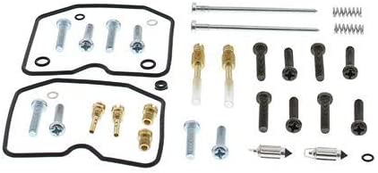Racing Carburetor Rebuild Kit - Black - Complete Kit for Kawasaki EL250