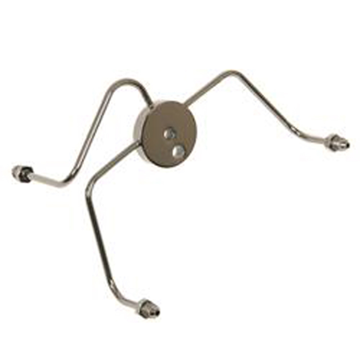 R43063B Harley Renegade Twilight - 3 Front Wide Glide Male Junction Block, Chrome