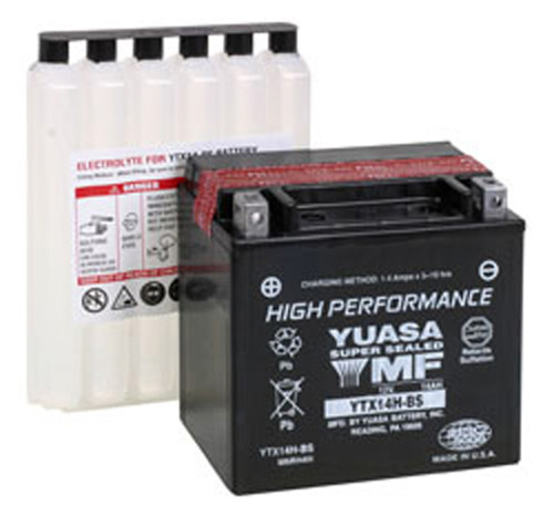 YUAM6RH4H YTX14H-BS High Performance Maintenance Free Battery