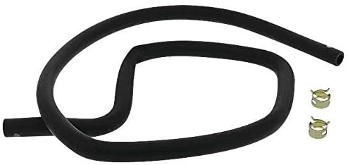 Hose & Clamp Kit - Black - Compatible with 2016 Yamaha XVS 650 V-Star Custom