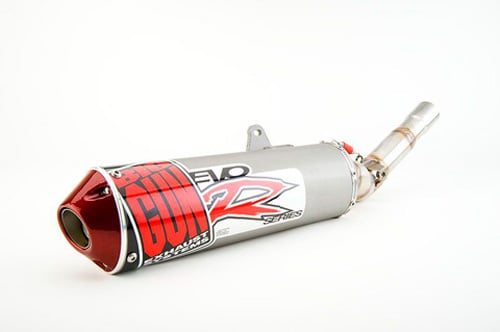Picture of Big Gun Exhaust 09-1612 Evo Race Series Slip-On Exhaust for 1985 Honda XR600R