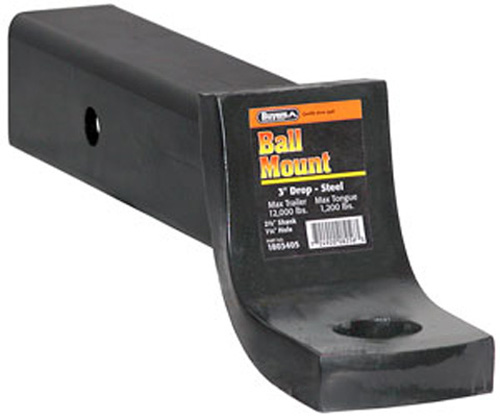 2-1/2 Inch Ball Mount With 5 Inch Drop