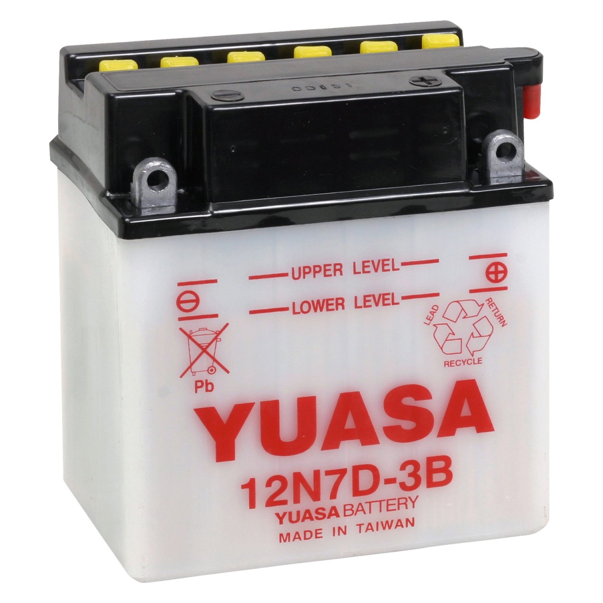 YUAM227DB 12V 12N7D-3B Conventional Battery