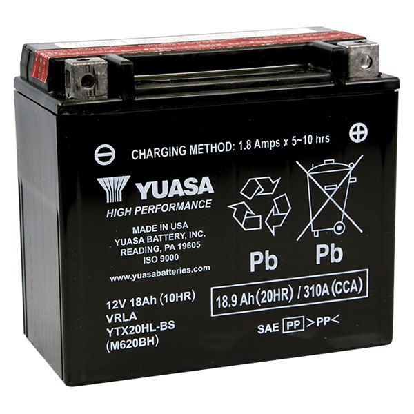YUAM620BH YTX20HL-BS High-Performance Maintenance Free Fresh Battery