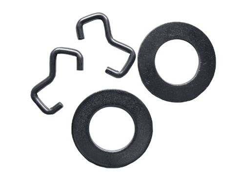 Pkg Wobble Roller Retainer Ring - 2 Rings & 2 Washers