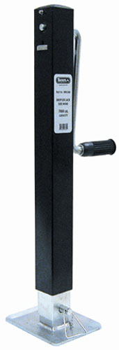91340 2.5 in. Square Jack Drop Leg Side Wind