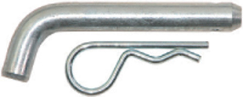 1/2 x 2.84 Inch Clear Zinc Hitch Pin With Cotter