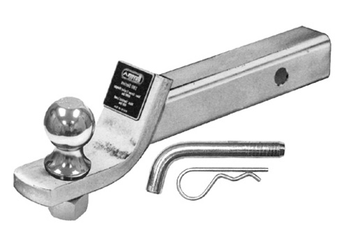 1803306 12 Chrome Bar With Chrome Ball