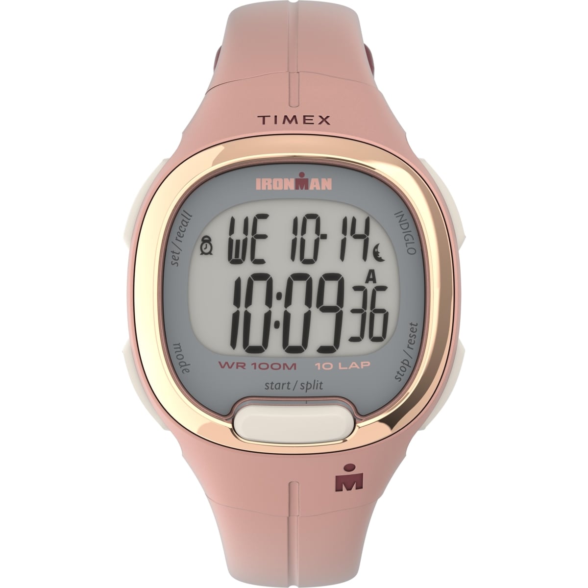 33 mm Womens Ironman Transit Pink & Rose Gold-Tone Watch