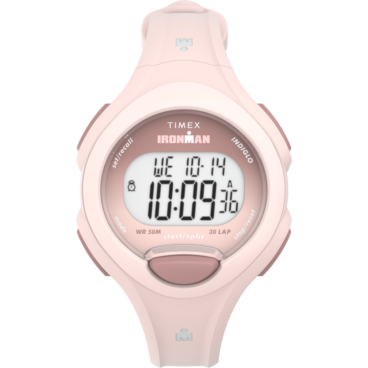 34 mm Womens Ironman Essential Watch, Pink Strap & Case - Digital Dial