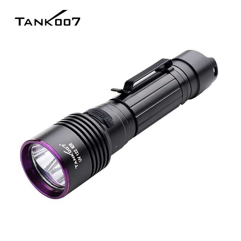 UV122 Dual LEDs Flashlight - White Light Plus 365Nm UV Light