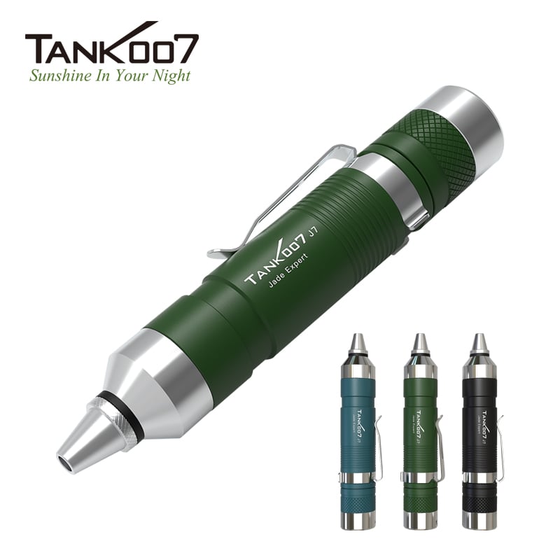 J7  Special Jade Identification Flashlight for Jade Stones with Strong Penetrating Power & Professional Concentrating Lens