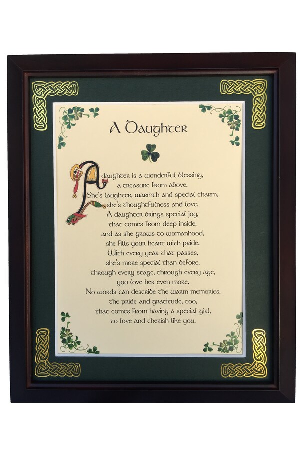 MPF8X10-A-Daughter 8 x 10 in. A Daughter Blessing Photo Frame