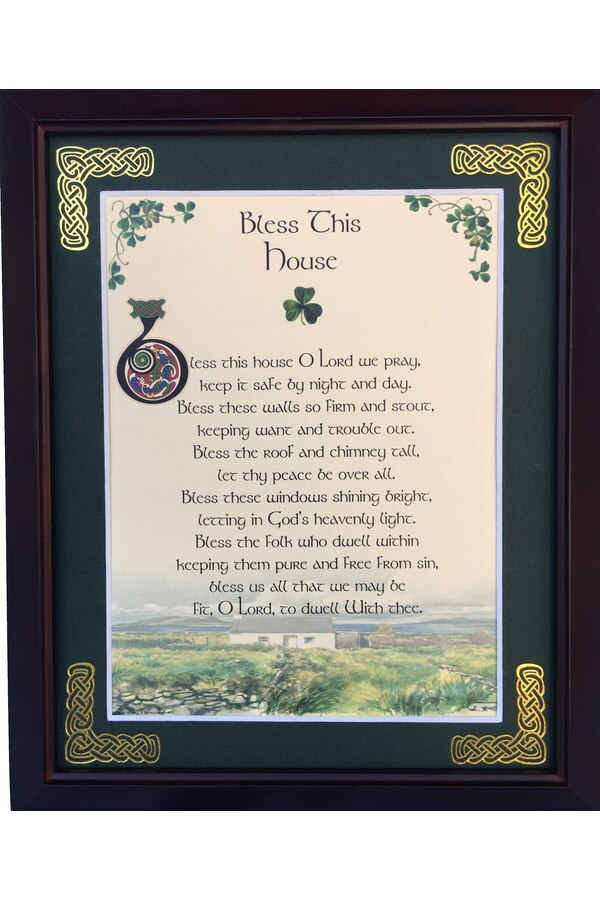 MPF8X10-Bless-This-House-Bless-this-house-O-Lord-We-Pray Bless This House O Lord We Pray Blessing Photo Frame - 8 x 10 in.