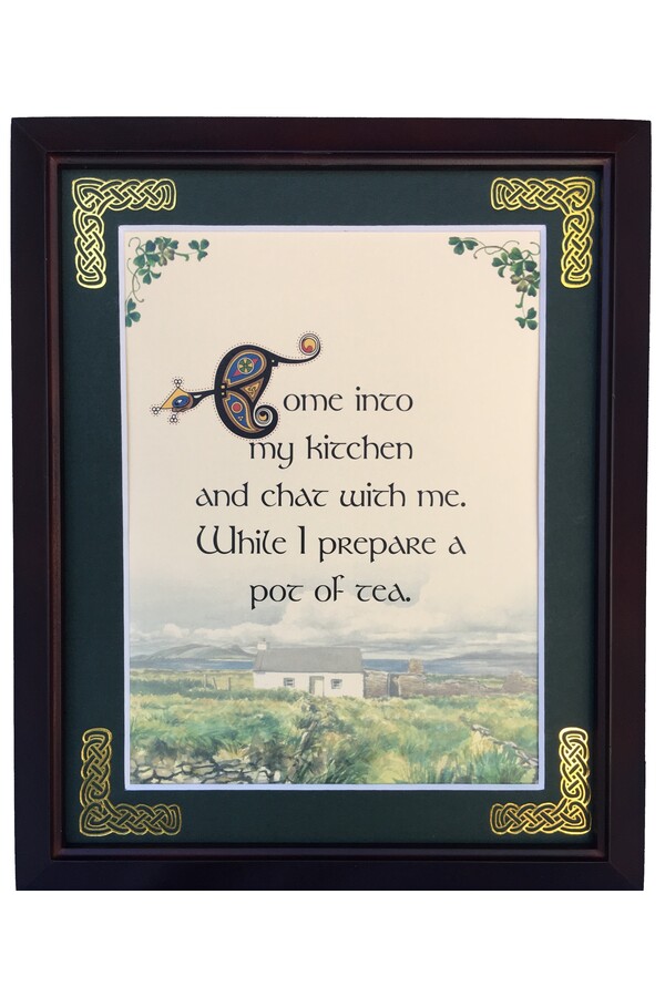 MPF8X10-Come-Into-My-Kitchen 8 x 10 in. Come Into My Kitchen Blessing Photo Frame