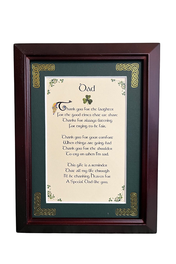 MPF8X10-Dad-Thank-You-For-The-Laughter Dad Thank You for the Laughter Blessing Photo Frame - 8 x 10 in.