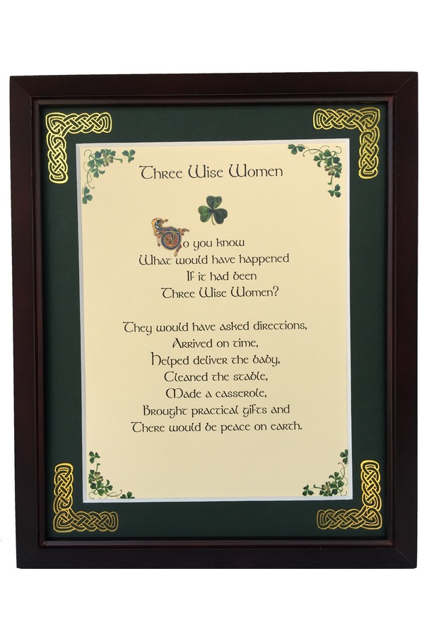 MPF8x10-Three-Wise-Women-Do-You-Know-What-Would-Happen 8 x 10 in. Three Wise Women Do You Know What Would Happen Blessing Photo Frame