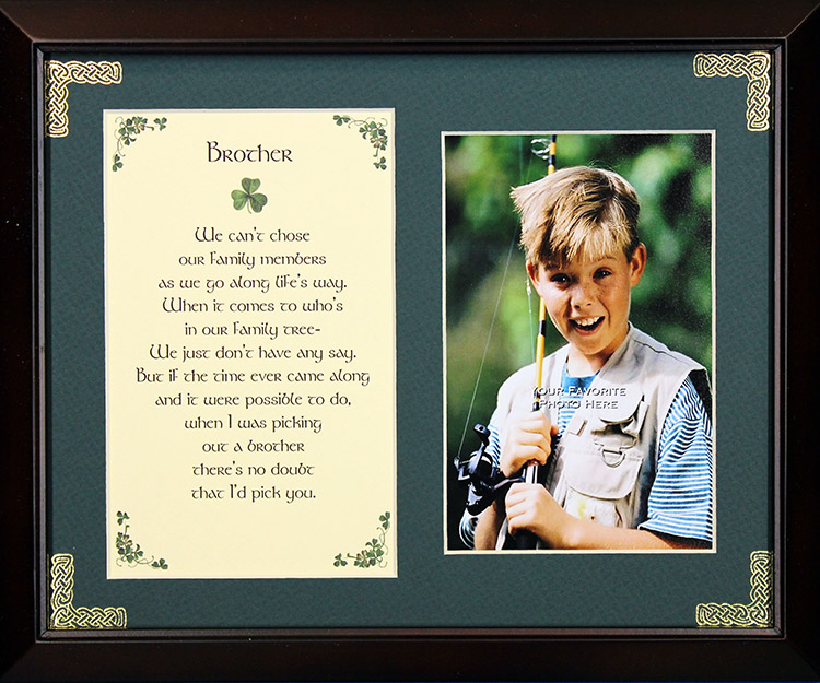 PFB8x10-Brother 8 x 10 in. Brother Blessing Photo Frame